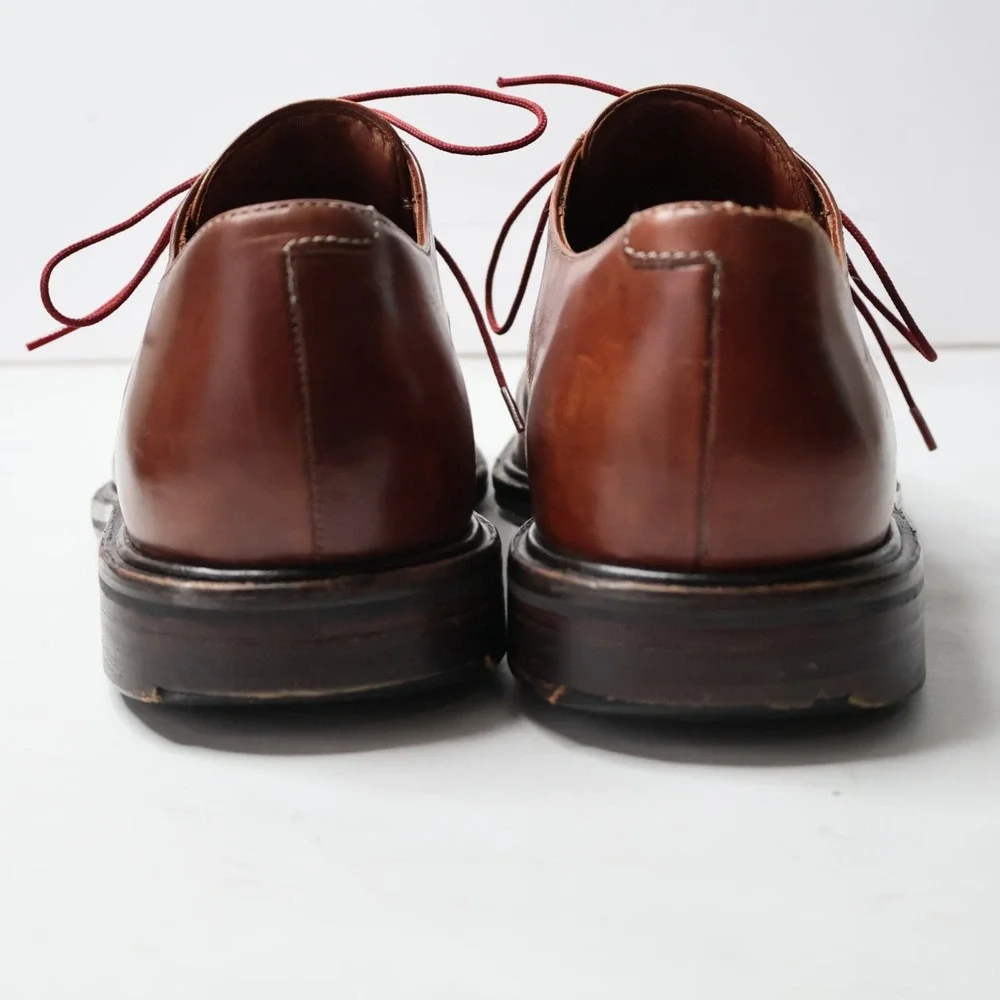Cole Haan Nike Air Mens Brown Leather Split Toe Derby Dress‎ Shoes Size 9 M
